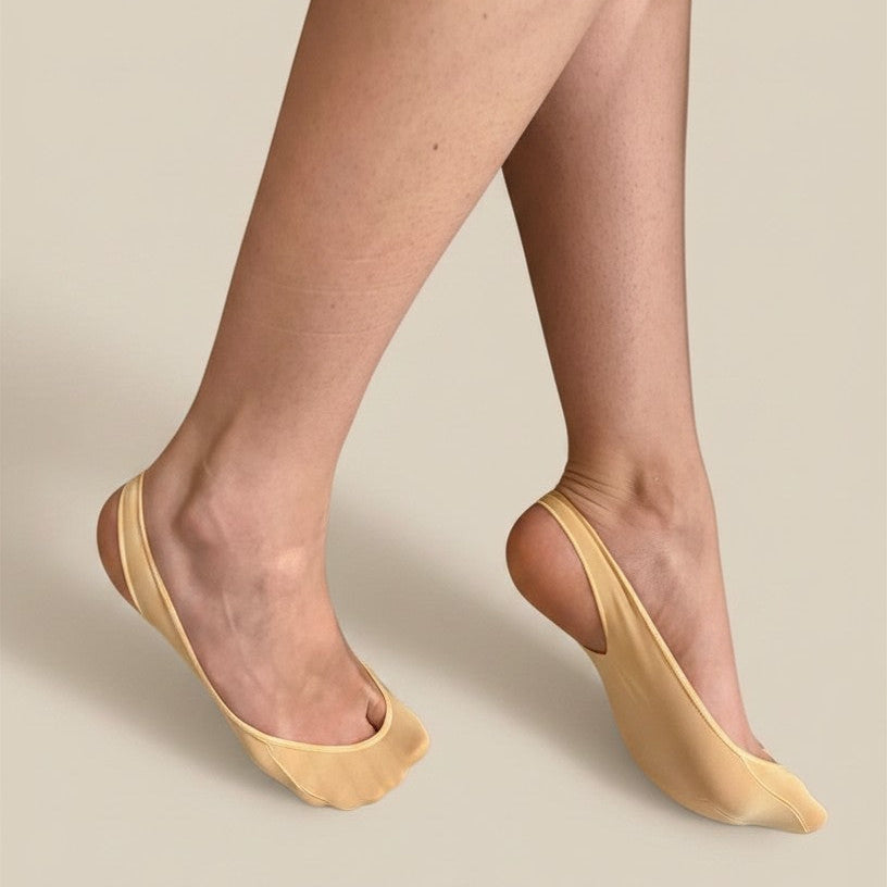 socquette beige Lusae