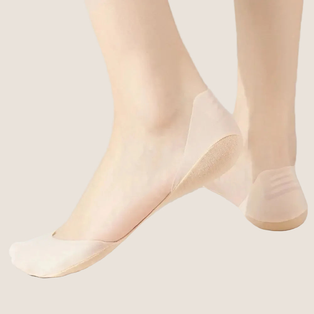 socquettes beige vue arrière
